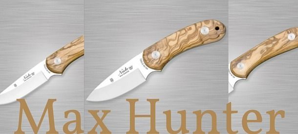 Os presentamos los cuchillos de caza Max, de Miguel Nieto