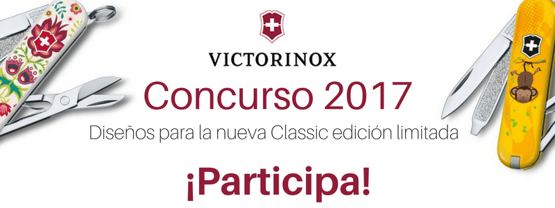 Participa con tu diseño en el concurso de Victorinox 2017